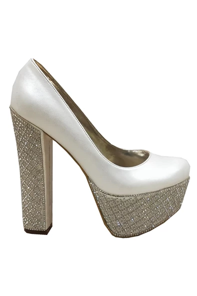 Smilee 5227 Platform Topuklu Kadın Ayakkabı - 2
