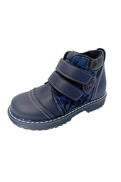 Şiringenç 6774P Deri Cırtlı Kamuflaj Erkek Çocuk Bot - 4