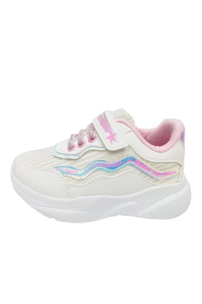 Pro Kids 2202-P Simli Deri Kız Çocuk Sneakers Ayakkabı - 11