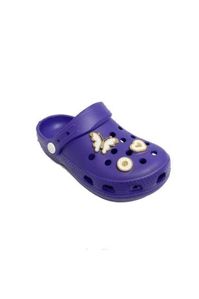 Lorin 2407-24 Sabo Taşlı Kız Çocuk Terlik 31-35 - 7