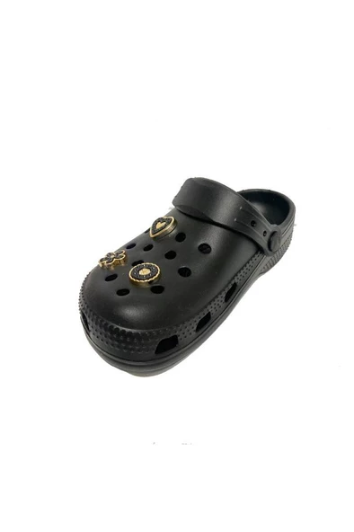 Lorin 2407-24 Sabo Taşlı Kız Çocuk Terlik 31-35 - 5