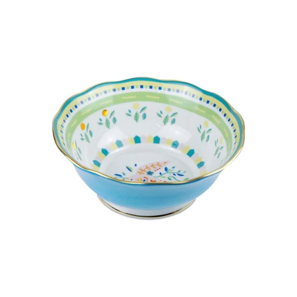 Baci Milano Mamma Mia Mavi Desenli Kase 26 cm x 11 cm