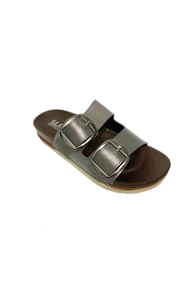 SLC 6219-24 Anatomik Trend Fashion Kadın Terlik - Resim 4