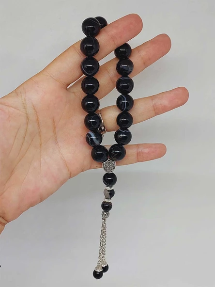 Akik Taşı 17lik Efe Tesbih 12mm (53386) ürün görseli