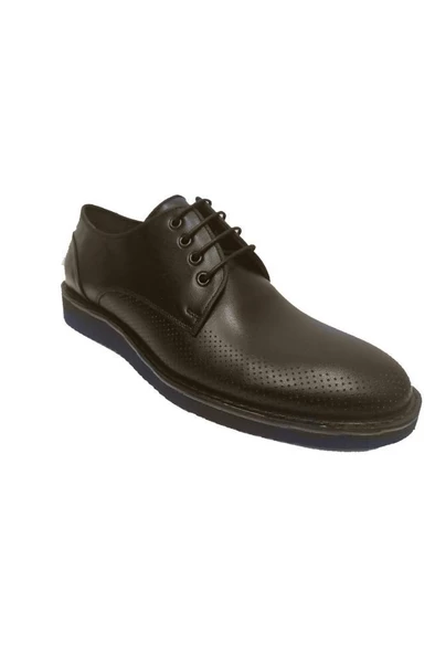 Fix 28 Hakiki Deri Düz Taban Erkek Ayakkabı - 4