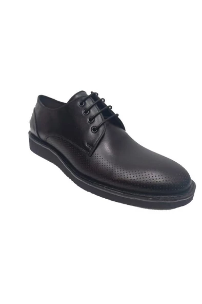 Fix 28 Hakiki Deri Düz Taban Erkek Ayakkabı