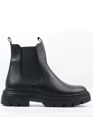 Fancy 203-24 Deri Postal Kar Kış Kadın Bot - 3