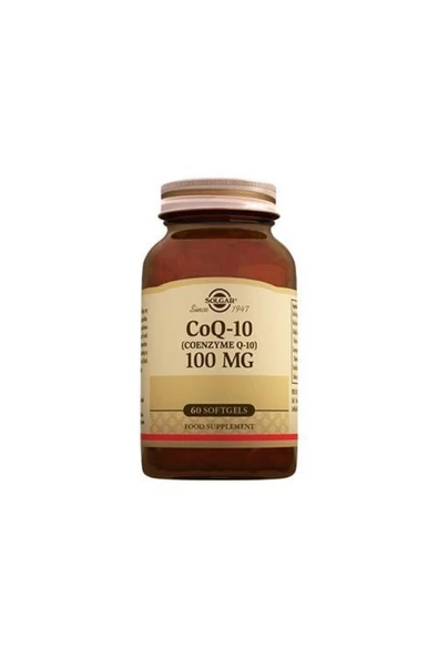 Solgar Coq10 (koenzim) 100 Mg 60 Kapsül