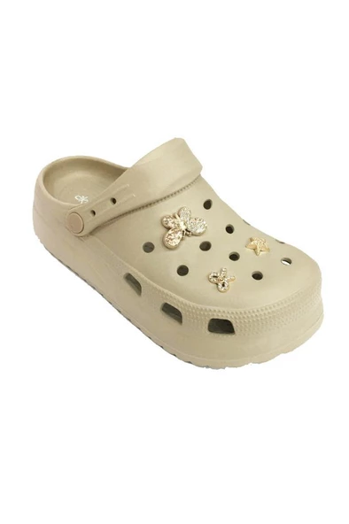 Akınal E428-24  Medical Sabo Taşlı Kadın Terlik