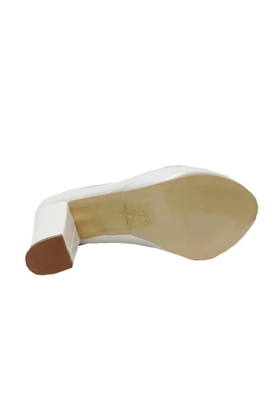 Aydemir 2042-21 Deri 30mm Platform Topuk Kadın Ayakkabı - 3