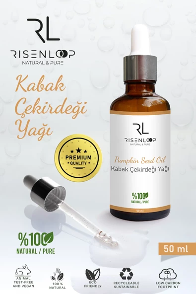 Risenloop Kabak Çekirdeği Yağı %100 Saf Doğal