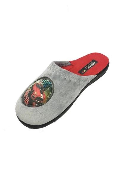 Gezer 14757 Termal Kumaş Erkek Çocuk Ev Terlik 30-35 - 2