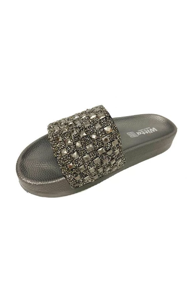 Witta 54111-24 Anatomik Fashıon Taşlı Kadın Terlik - 5