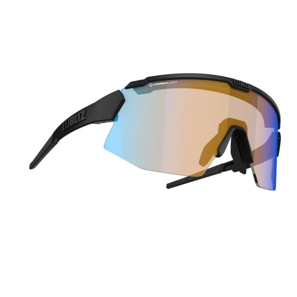 BLIZ Breeze Güneş Gözlüğü Nano Optics Nordic Light MAtt Black Frame Coral With Blue Multi Lens ZB70020241