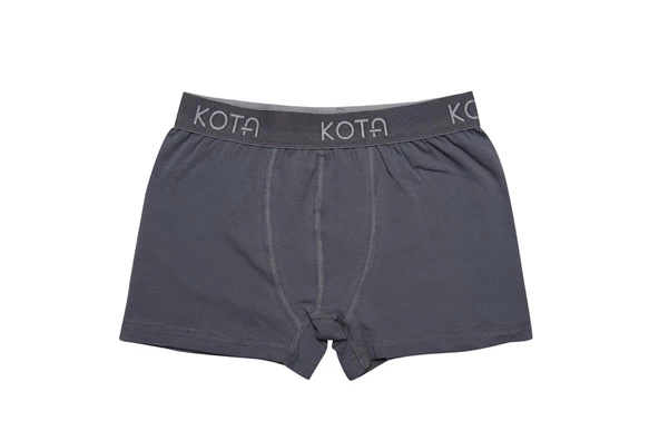 Kota Erkek Likralı Renkli Boxer 1000 - 6 Adet  L Füme
