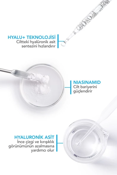 Bioderma Hydrabio Hyalu Dolgunlaştırıcı Nemlendirici Niacinamide Hyalüronik Asit Yüz Serumu 30 ml - 5
