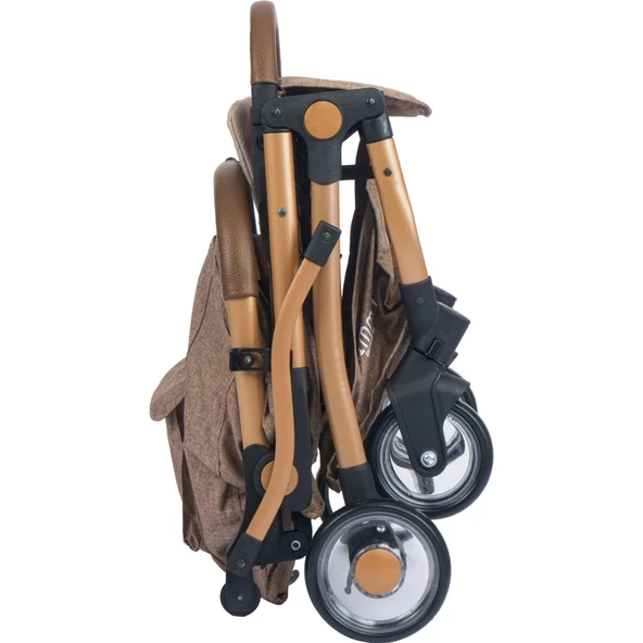 Mimma Baby Drone Kabin Bebek Arabası Gold Antrasit - 3