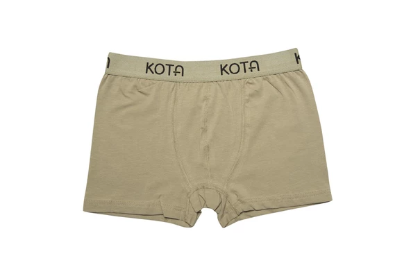 Kota Erkek Likralı Renkli Boxer 1000 - 3 Adet  M Haki