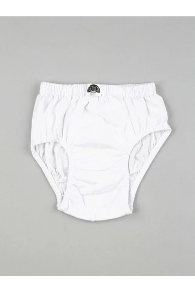 Gümüş Erkek Çocuk Slip Külot 3032 - 12 Adet  Beyaz 4 (7-8 YAŞ) - Resim 2