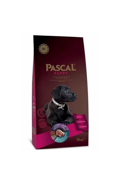 Pascal Puppy Kuzu Etli Yavru Köpek Maması 15 Kg