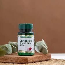 Nature's Bounty Chromium Picolinate 200 Mcg 100 Tablet - Resim 2