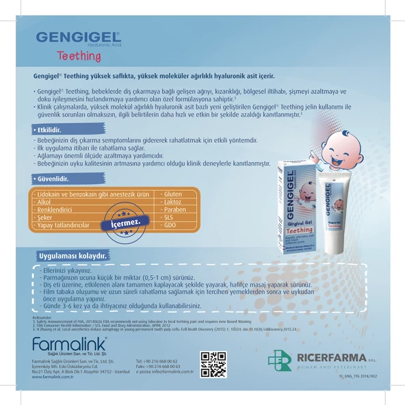 Gengigel Teething Jel Diş Çıkarma Jeli 20 ml - 3