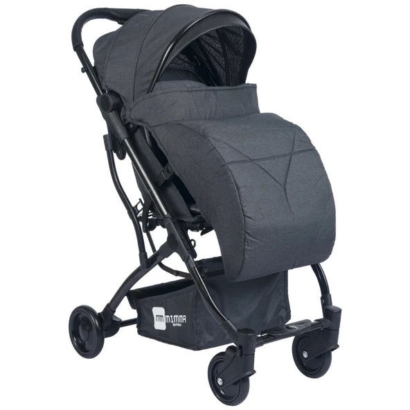 Mimma Baby Drone Kabin Bebek Arabası Siyah Siyah - 3