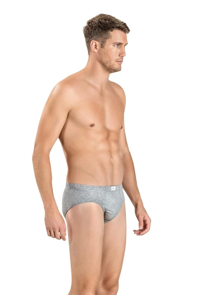 Jiber Erkek Renkli Slip Külot 129 - 3 Adet  S GRİMELANJ - 2