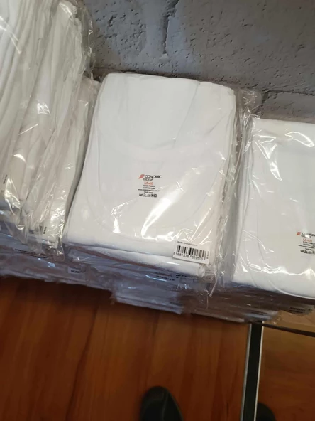 Erdem Erkek Penye Economic Klasik Askılı Atlet 1113 - 12 Adet  Beyaz XL - Resim 4