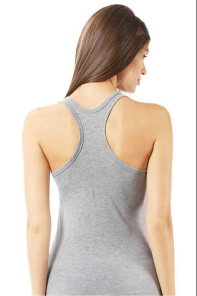 Berrak Kadın Likralı Sporcu Atlet 2007 - 3 Adet  M Gri - Resim 5