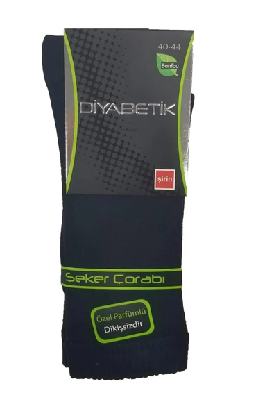 Şirin Erkek Bambu Şeker Çorabı 8100 - 12 Adet  Lacivert 40-44