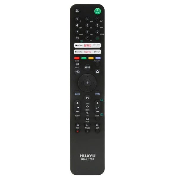 SONY RM-L1770 NETFLIX-YTUBE-PRIME-GOOGLE-DISNEY LCD LED TV KUMANDASI