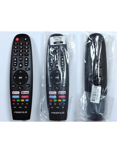 Onvo-profilo-saba netflix-youtube-google play-prime video tuşlu lcd led tv kumanda (SES KOMUT ÖZELLİĞİ YOKTUR) ürün görseli 1