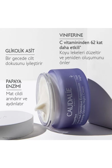 Caudalie Vinoperfect Leke Karşıtı Glikolik Gece Bakım Kremi 50 Ml - 3