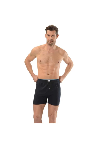 Jiber Havlu Kemer Penye Boxer 6'lı - 127  XL Lacivert