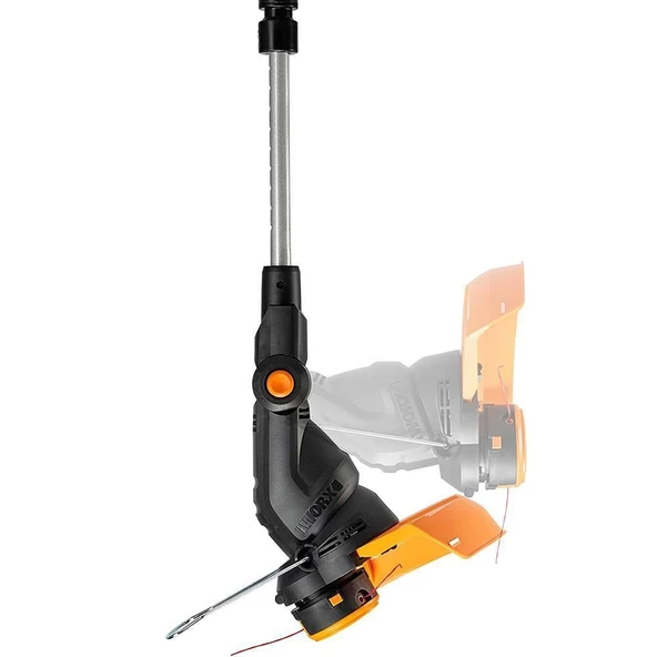WORX 30cm Elektrikli Teleskobik Saplı Misinalı Çim ve Kenar Kesme 550 W - 3