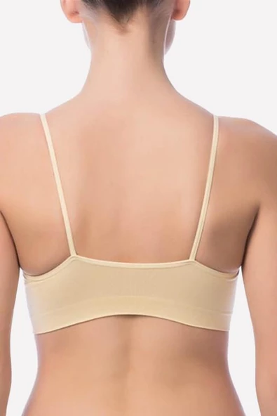 Nbb Kadın İnce Askılı Yarım Büstiyer 2415 - 2 Adet L Ten - 2