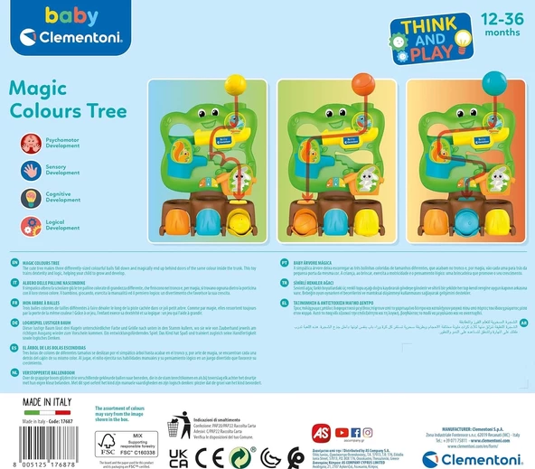 Clementoni Baby Sihirli Ağaç 17687 - Resim 5