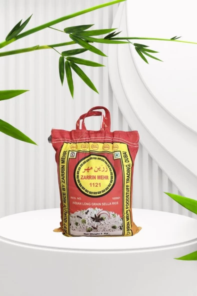 Zarrin Mehr Basmatı Pirinç 5kg - 7