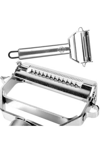 Paslanmaz Çelik Turbo Jülyen Çok Fonksiyonlu Çelik Soyacak Jülyen - 3