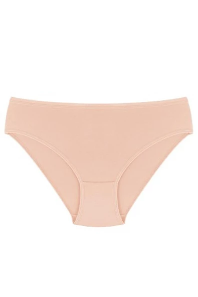 Aydoğan Kadın Likralı Bikini Külot 0181-12 Adet  Ten 3XL - Resim 2