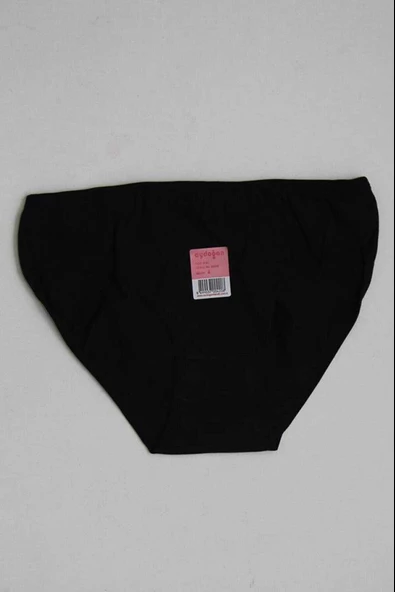 Aydoğan Kadın Likralı Bikini Külot 0181-12 Adet  XL Siyah