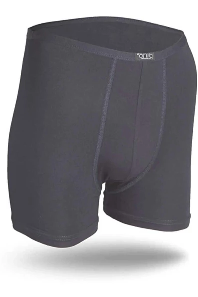 Anıt Erkek İnce Belli Bambu Likralı Boxer 1273 - 9 Adet  L Antrasit - 2