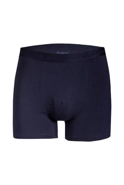 Yıldız Erkek Modal Likralı Boxer 37/42 - 9 Adet  Lacivert S - Resim 2