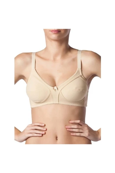 NBB 351 Pamuk Penye Toparlayıcı Sütyen  Ten 90B ürün görseli 1