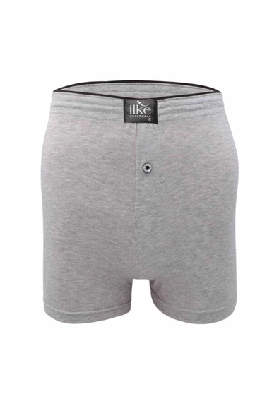 İlke Erkek Penye Boxer 011 - 6 Adet  L Gri - 2