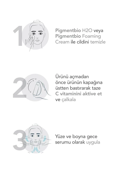 Bioderma Pigmentbio C-concentrate C Vitamini Içeren Leke Karşıtı Cilt Tonu Eşitleyici Gece Serumu 15 ml - 2