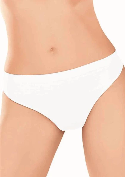 3’Lü Elite Life Bayan Dikişsiz Slip 810  Beyaz L - XL ürün görseli