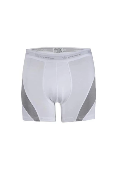 Yıldız Erkek Modal Likralı Comfort Boxer - 3 Adet  Beyaz S - 2