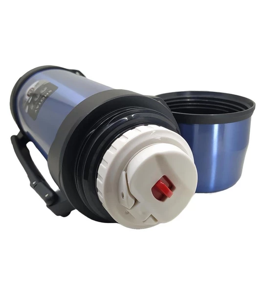 Shotay Çelik Termos 1200Ml Mavi - 4